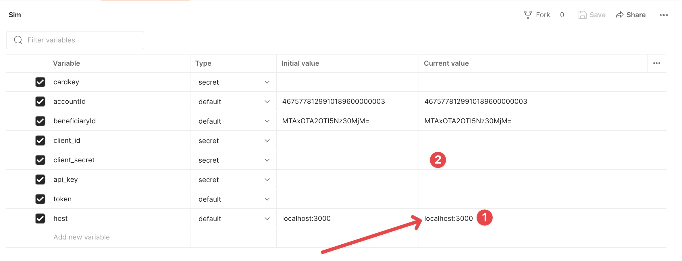 Black canvas body with chrome zipper and key ring.